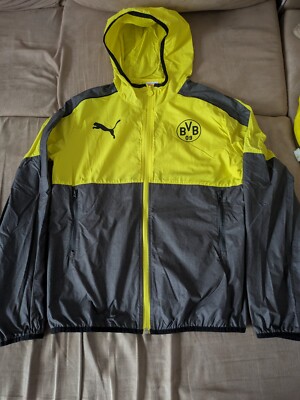 BVB Borussia Dortmund Windbreaker Jacke Gr S Puma sehr guter Zustand