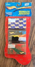 Sealed Hot Wheels Holiday Christmas Stocking 3 Car Set Kringle's Kruisers 2001