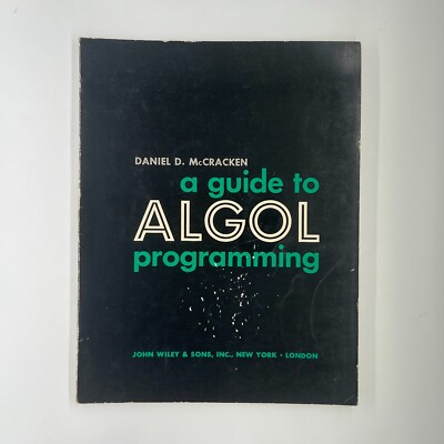 a guide to ALGOL programming / McCracken