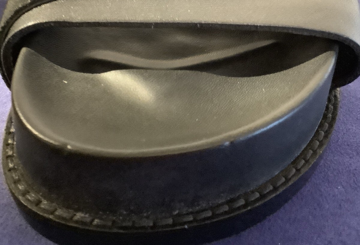 JIGSAW Kami Leather Suede Flatform Sandals Black UK3 EU36