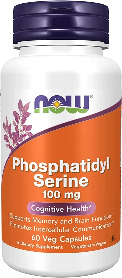 Now Foods Phosphatidyl Serin 100mg - 60 Kapseln