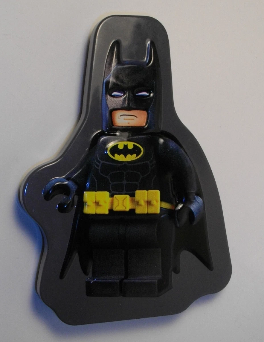 LEGO Batman Movie Batman Batgirl Tin with puzzle McDonalds 2017