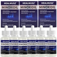 Minoxidil 5 Extra Strength for Men 2-6 Month Supply Hair Regrowth Solution