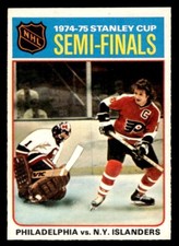 1975 OPC O-Pee-Chee Hockey #2 1974-75 Stanley Cup Quarter-Finals NM/MT
