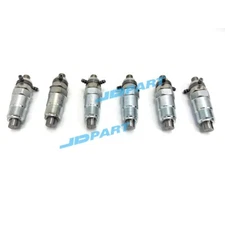 6PCS Injector 12SD12 For Kubota D1101 V1702 Engine Parts