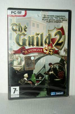 THE GUILD 2 VENICE EXPANSION NEW SEALED PC DVD VERSION ITA VBC 48672