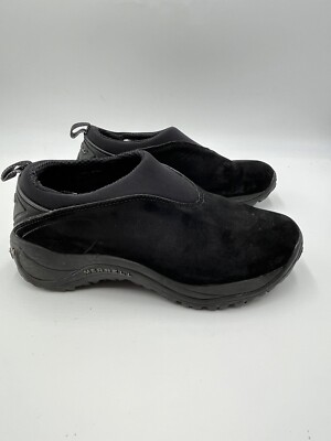 Merrell Jungle Moc Slip-On Shoe Black Mens 7 US Midnight