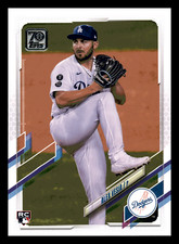 2021 Topps Update Alex Vesia Los Angeles Dodgers RC Rookie #US70 NM-MINT