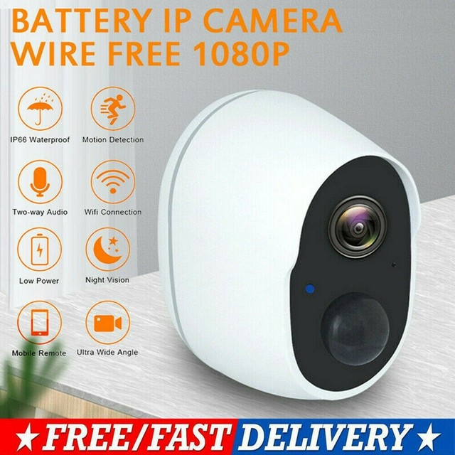 Wireless WIFI Rechargeable Battery Powered Home Pet Security Camera , Camvio A1 eBay