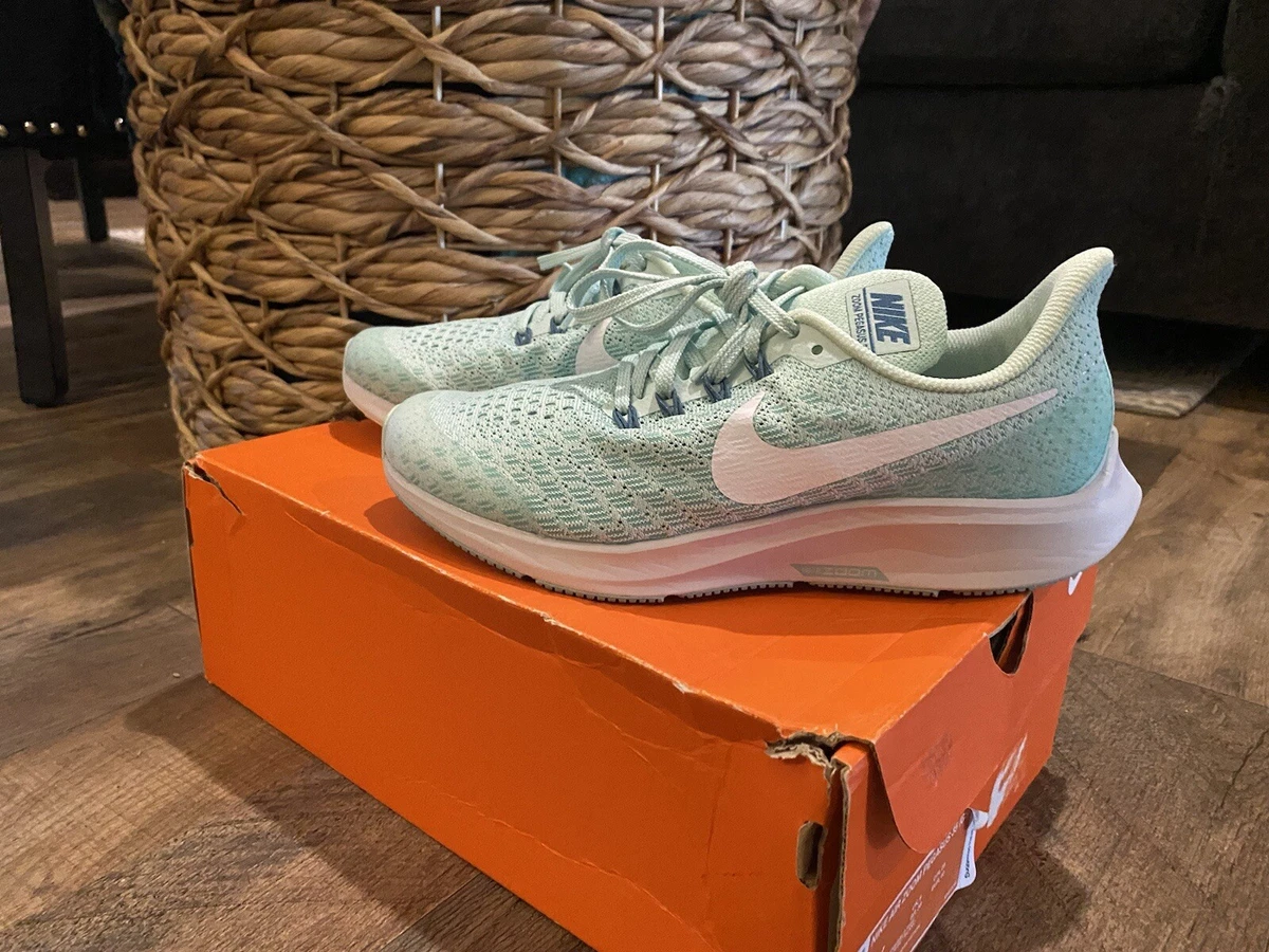 Girls Nike Pegasus 35 Youth Size 7y Running Shoes Aqua Beautiful! | eBay