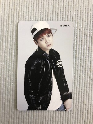 【N 】RUN BTS トレカ SUGA BTS Bangtan 'RUN' Japanese Album + SUGA Yoongi Photocard Photo