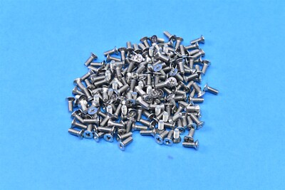 200 McMasterCarr Flat Phillips Screw Fastener Stainless Steel M3-0.5 x 8mm