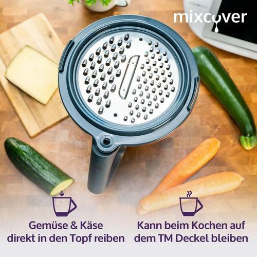 mixcover Gemüse, Obst und Käsereibe für den Thermomix TM6 und TM5, Thermomix Zub - Bild 3 von 8