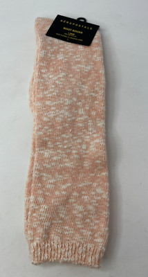 Aeropostale Women's Boot Socks One Size Fits All Light Coral NWT