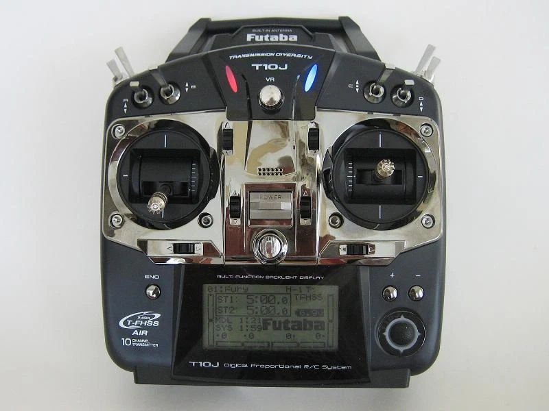 Futaba 10JH 10J 10ch 2.4ghz FHSS TFHSS RC Helicopter Transmitter