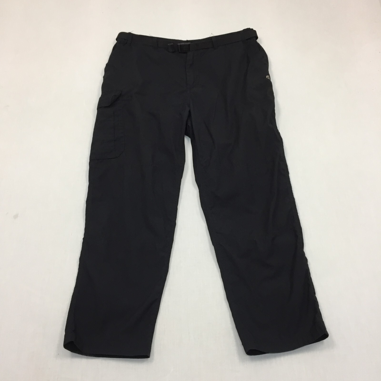 Craghoppers Cargo Trousers Mens W40 L31 Straight Fit Utility Black 40R