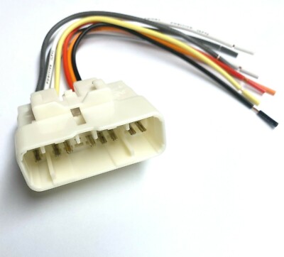 Bobcat Tractor Radio Wire Harness Plug for In Dash Aftermarket Stereo Install