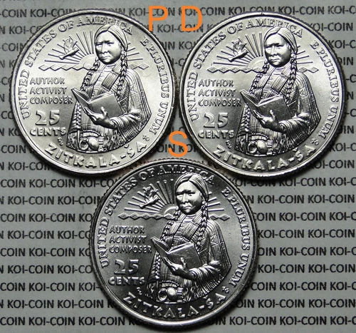 2024-P American Women Quarters Zitkala-Sa — photo from the most recent tracked eBay sale