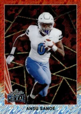 ANSU SANOE RC 1/1 SP 2024 Leaf Pre-Production Proof Metal Red Shimmer  ID:137605