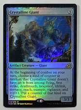 MTG - Crystalline Giant - Ikoria: Lair of Behemoths - NM Foil Pre-Release, Magic