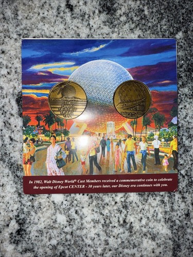 Disney Epcot Center 30th Anniversary Cast Member Coin Set Collection 1982 2012 - Picture 2 of 2