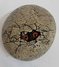 Vintage Windstone Editions Hatching Baby Dragon Dinosaur Eggs Pena 1994