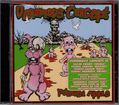 Venomous Concept ''Poisoned Apple'' (CD 2008 Century Media) New, Still Sealed