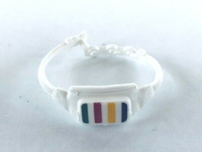 BARBIE Doll Hudson's Bay HBC Stripes Plastic Logo Fanny Pack only NEW