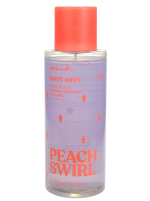 VICTORIA'S SECRET PINK PEACH SWIRL FRAGRANCE BODY MIST SPRAY
