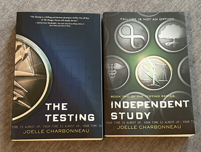 The Testing Paperback Lot Books 1 and 2 By Joelle Charbonneau Brand New ...