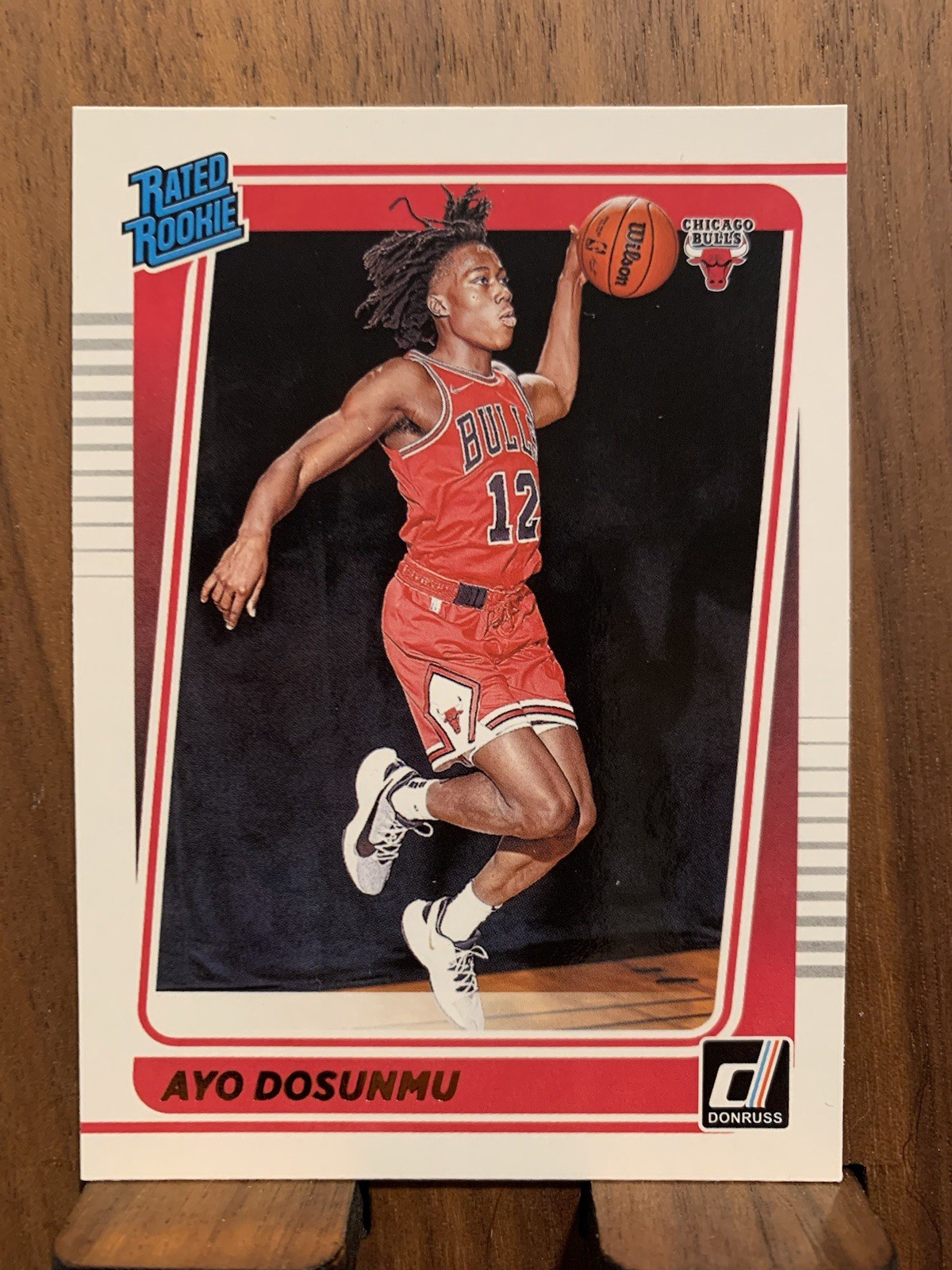 2021-22 Panini Donruss - Rated Rookie Ayo Dosunmu #221 (RC)