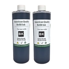 Ink Cartridge Refill kit Black for Canon PG-240 PG-243 PG-245 Refill Ink 2x500ml