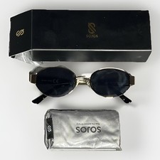 Oval Sunglasses Unisex Shades UV400 Protection Sojos Black