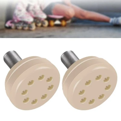 Bouchons d'orteils pour patins à roulettes, 2 pièces, accessoires de roues de - Photo 1/4