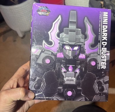Dino Core EVOLUTION 2 MINI DARK D-BUSTER Black Edition 8'' Action Figure Robot 