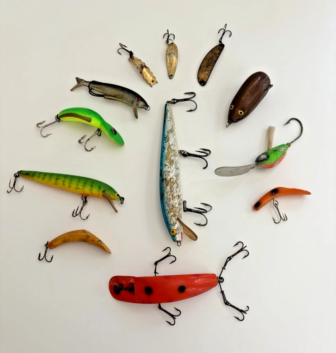 Heddon Rubber Vintage Fishing Lures for sale | eBay
