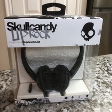 Skullcandy Uprock Supreme Sound On-Ear Headphones Black Wired Sealed New