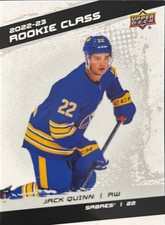 SERIES 2 2022-23 ROOKIE CLASS COMMEMORATIVE CLASS#RC-17 JACK QUINN