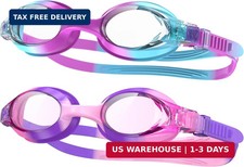 findway Kids Swim Goggles, Kids Swimming Goggles Anti-fog No Leaking Girls Boys