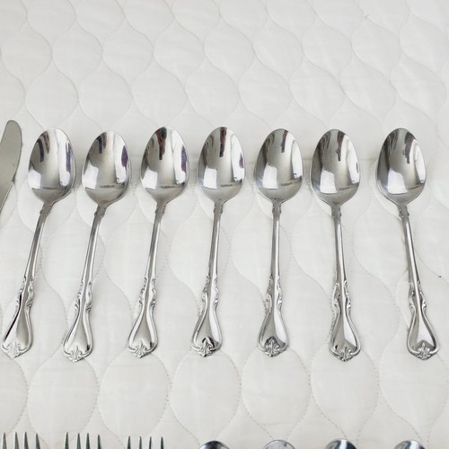 Set cucchiai forchette e coltelli vintage Cambridge 36 pz acciaio inox MCM - Foto 6 di 11