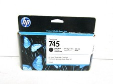 Genuine HP 745 MATTE BLACK 130ml Ink Cartridge F9J99A for HP DesignJet expired
