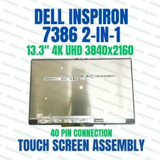 6X0Y0 Dell 4K LCD Assembly Inspiron 13 I7386-7007BLK