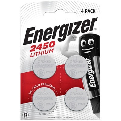 ENERGIZER Lithium 4x CR2450 Batterien