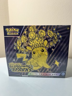 Pokémon Scarlet & Violet Surging Sparks Elite Trainer Box ETB - New/Sealed