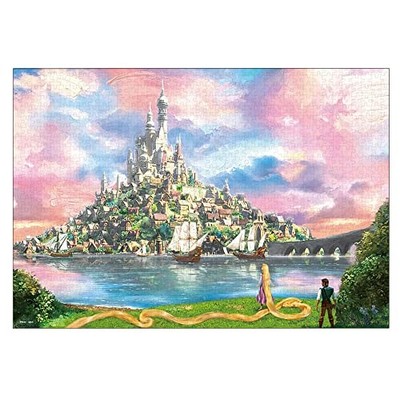 Tenyo 1000-piece Tangled Puzzle: Rapunzel's Journey to the Kingdom (51x73.5cm)