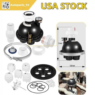 for Zodiac Caretaker 5-9-2000 Complete 5-Port Water Valve Assembly