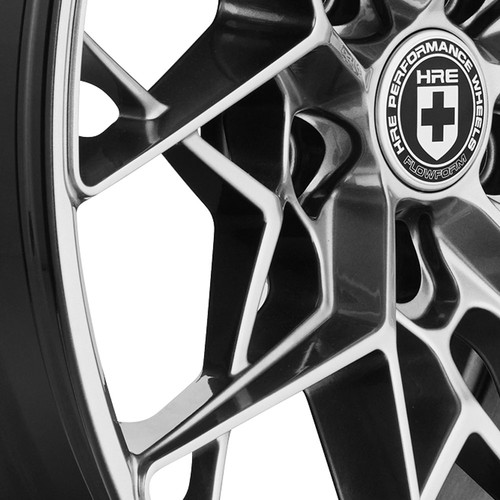 19 " HRE FF10 Argenté 19x8.5 19x9.5 Roues Jantes Pour Mercedes C250 C300 C350 - Photo 6 sur 12