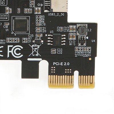 PCIE X1 To USB3.2 PCIE To USB 3.2 Expansion Card 5Gbps High Speed PCIE X1 To FY