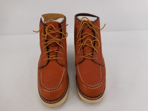 Red Wing Heritage Women's 6 Inch Classic Moc 3375 Oro Legacy Brown Boots, 11 B - Picture 8 of 14