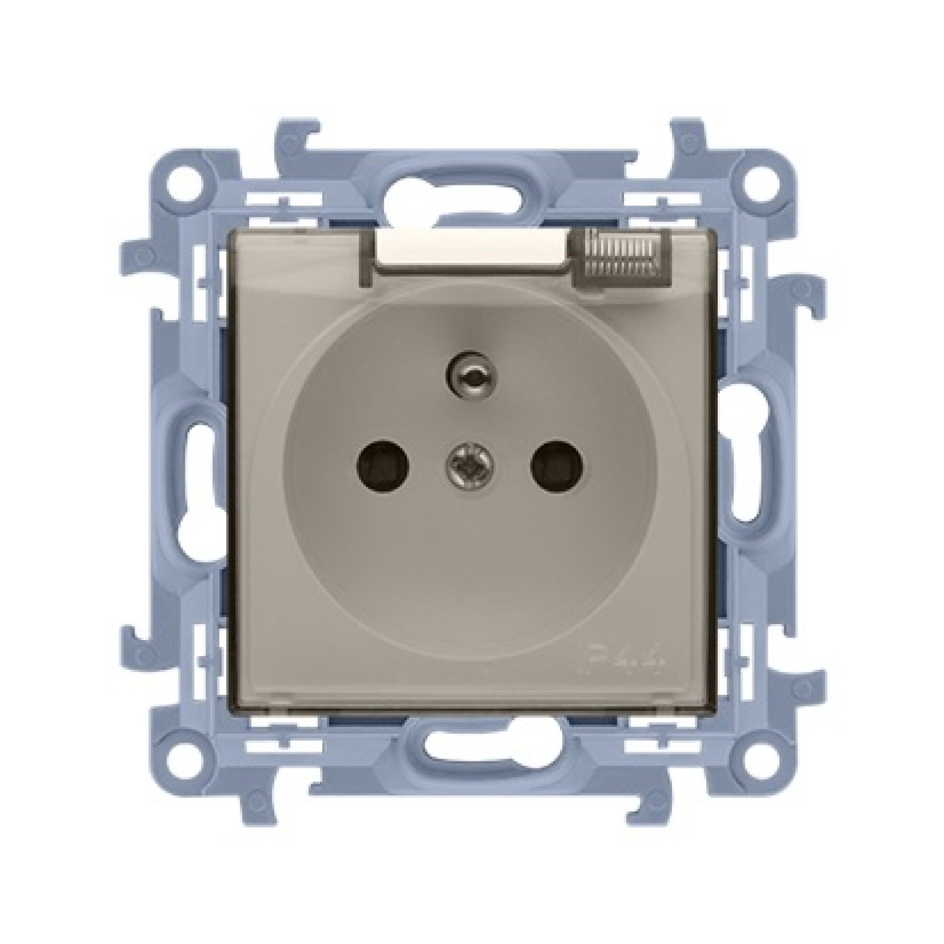 Single Socket for Version IP44 without Simon 10 CGZ1BU.01/41A